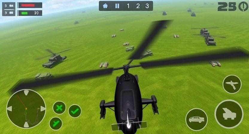 Gunship Battle Mod APK All Unlocked