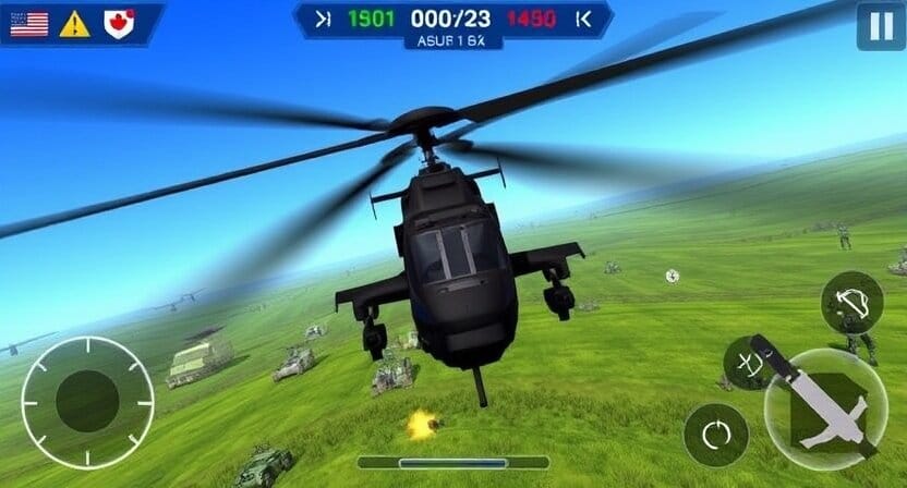 Gunship Battle Mod APK All Unlocked