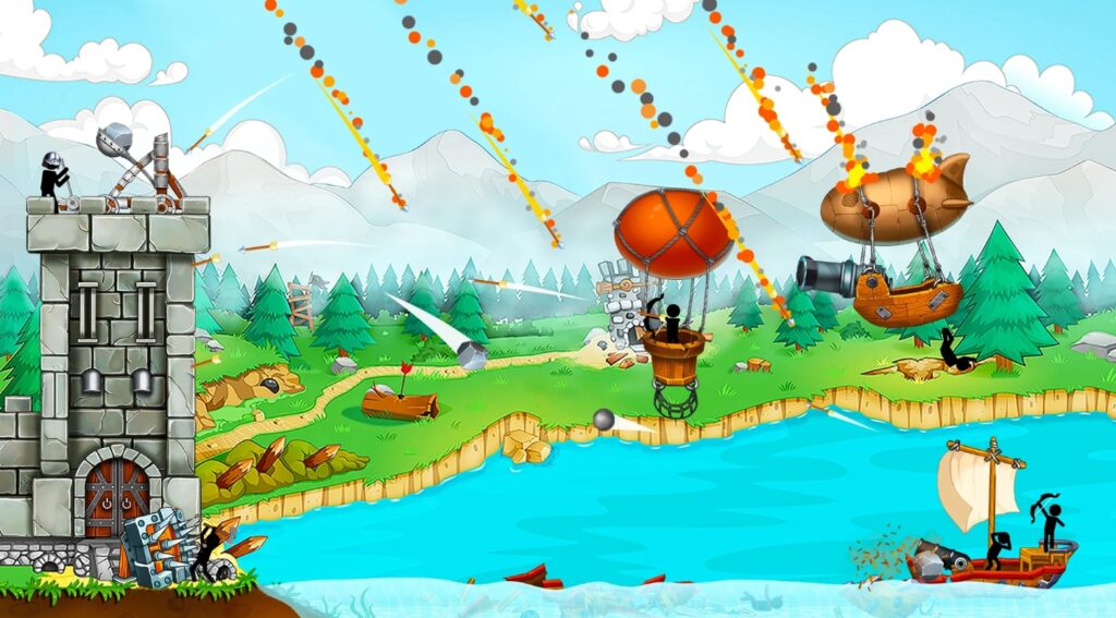 The Catapult Stickman Pirates APK