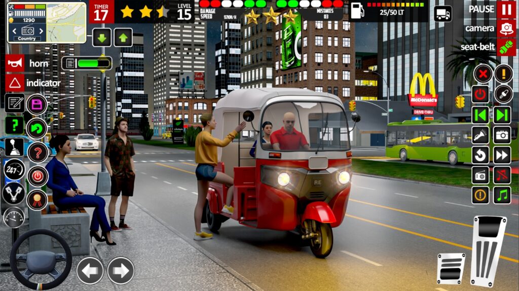 TukTuk Rickshaw Driving Games Mod APK