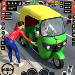 TukTuk Rickshaw Driving Games Mod APK